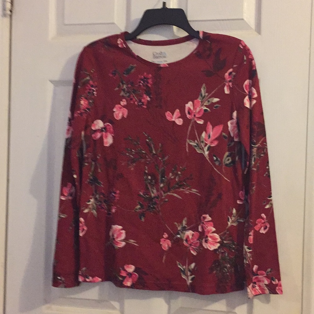 Flower comfy shirt